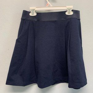 Gap Navy Blue Knit A-Line Skirt Small